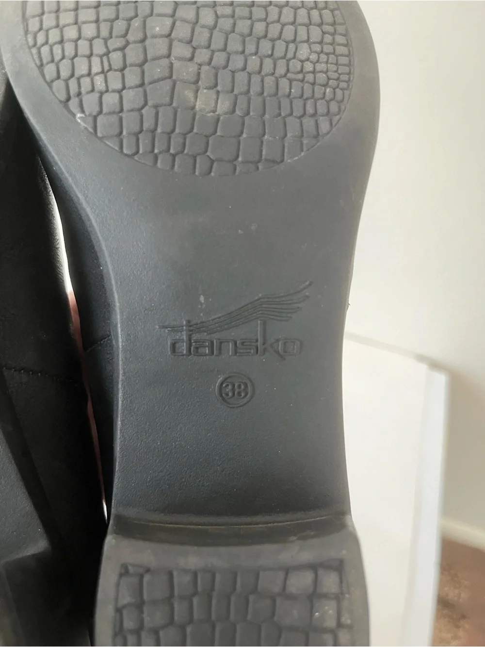 Dansko Camdyn Leather Comfort Loafers Black Size EU 38